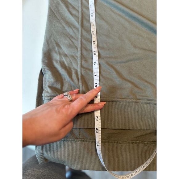 90 Degrees by Reflex Green Sweatshirt Pullover Size M - Picture 7 of 8